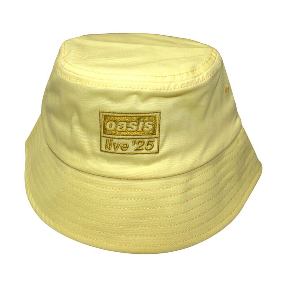 Oasis Live �'25 Logo Bucket Hat / Yellow